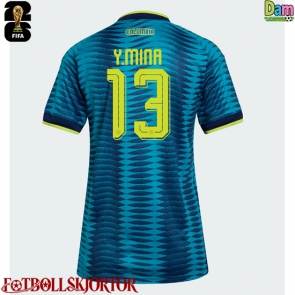 Colombia Yerry Mina #13 Bortatröja Dam VM 2026 Kortärmad